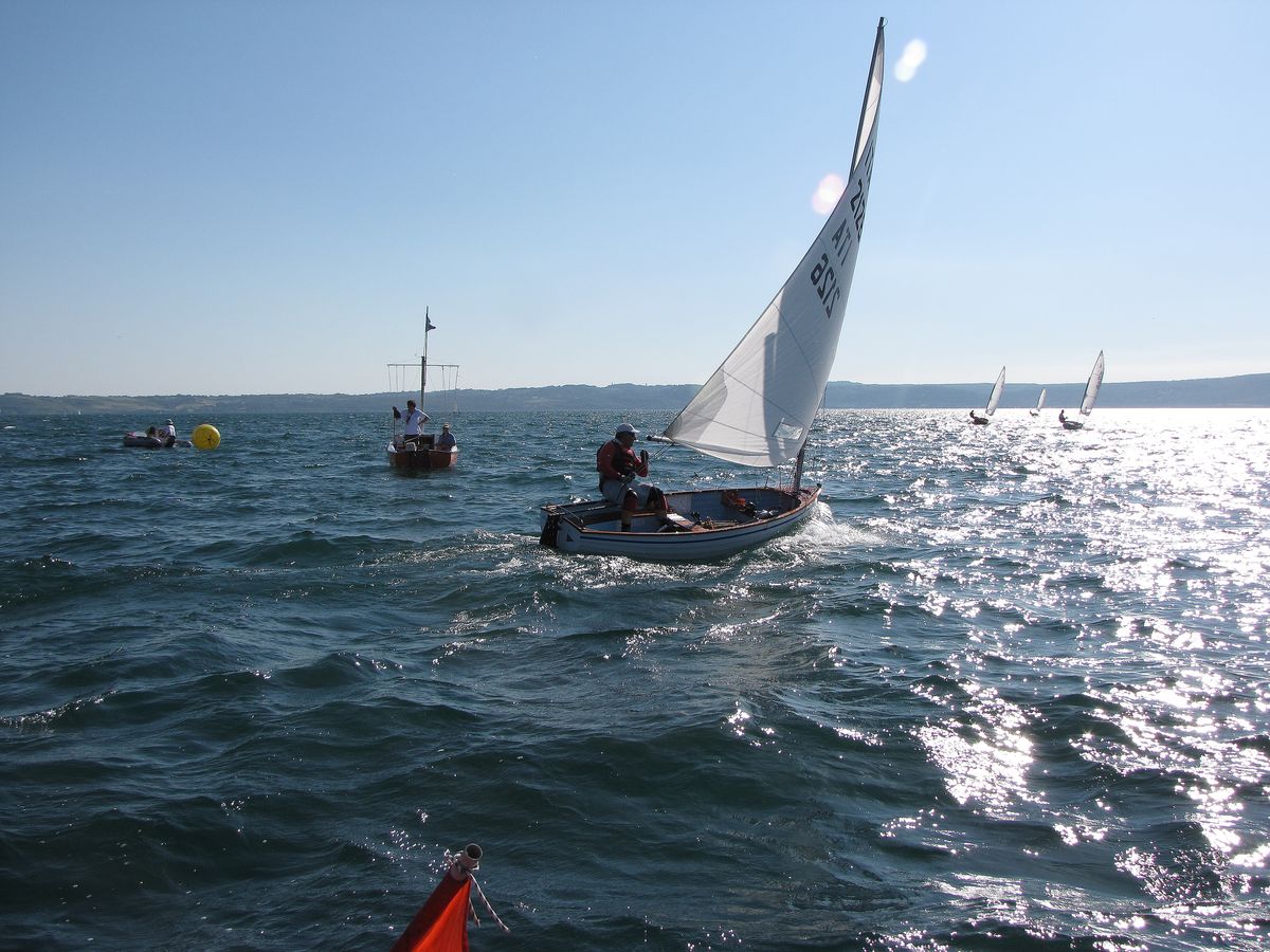 barche in regata durante trofeo fosco santini 2010