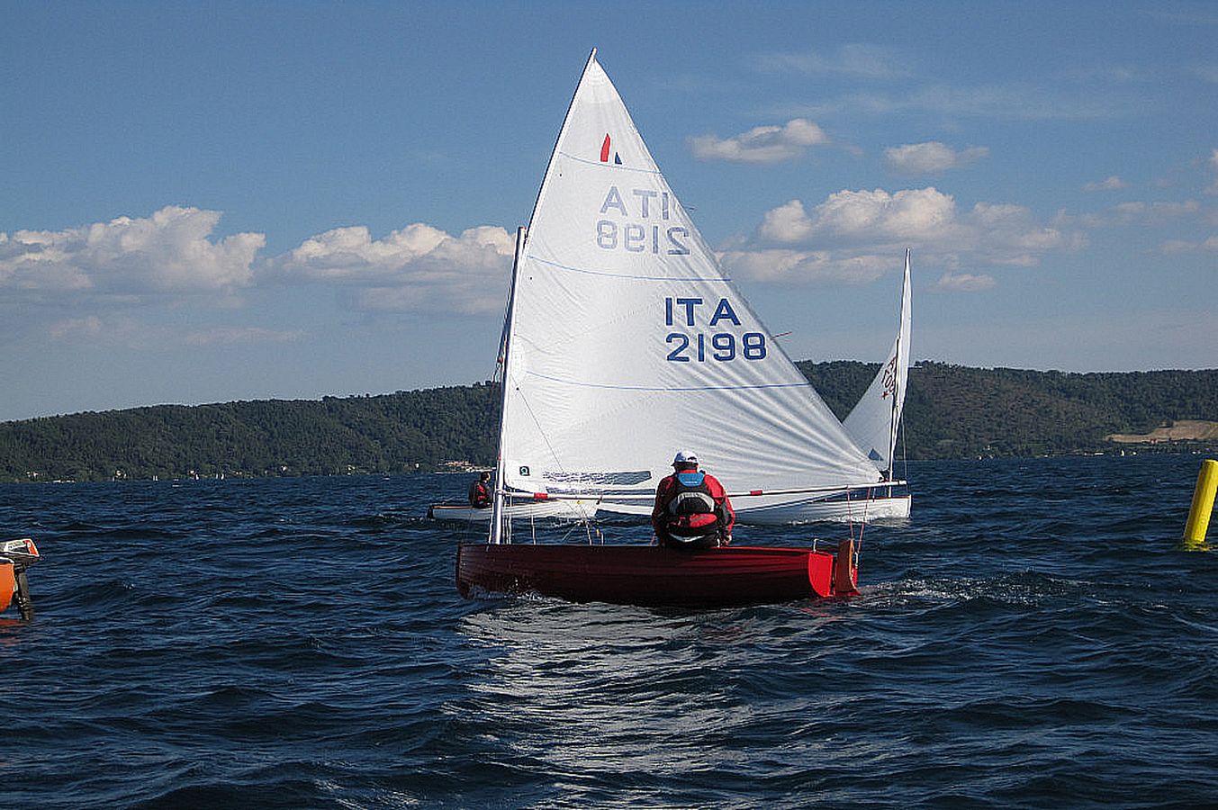 barche in regata durante trofeo fosco santini 2014