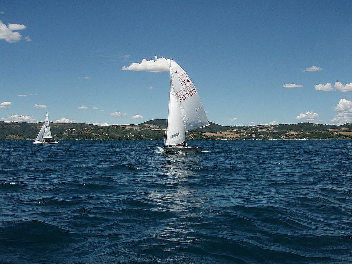 barche in regata durante trofeo vacanze romane 2010