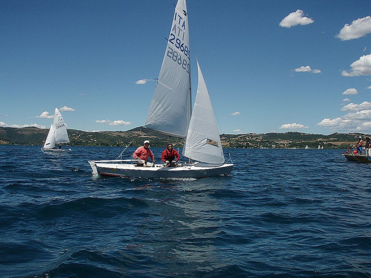 barche in regata durante trofeo vacanze romane 2010